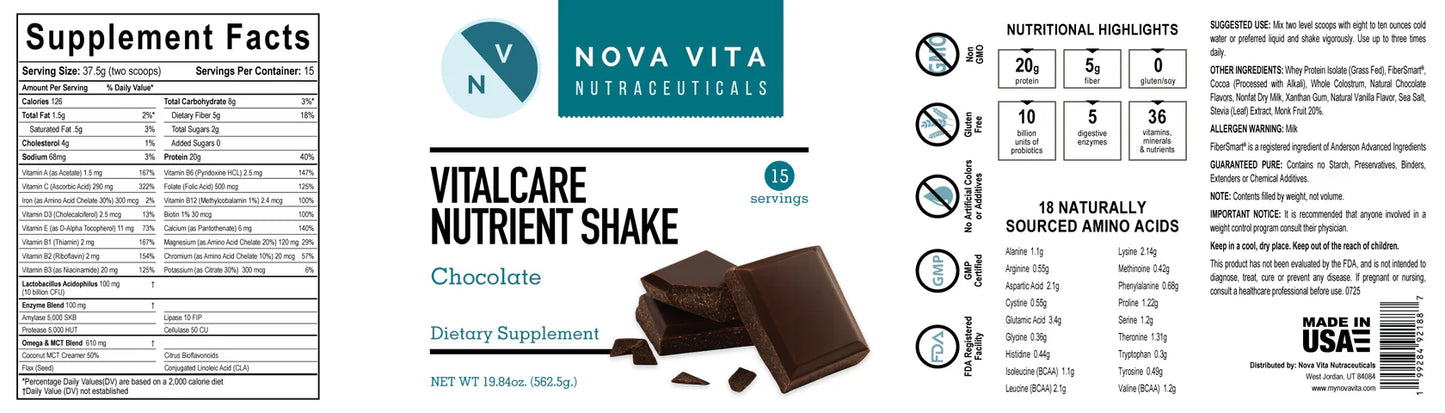 Vitalcare Nutrient Shake