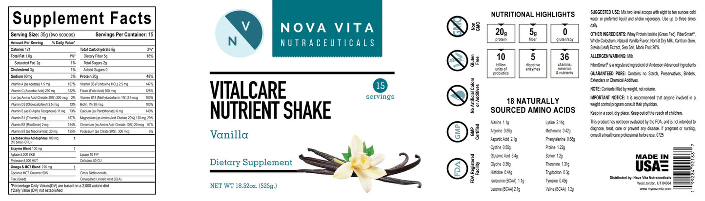 Vitalcare Nutrient Shake